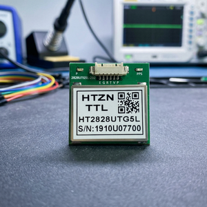 HTZN HT2828U7G5LF 3.3-<b>5V</b> Serial RS232 GPS Module Antenna Receiver NMEA 0183 Protocol U7020 Chipset Marine Bus WAAS QZSS 9600bps - Product Image 3