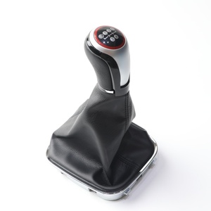 Poignée de levier de vitesse argentée à 5 vitesses pour VW POLO 2011-2017, accessoires de style automobile - Product Image 3