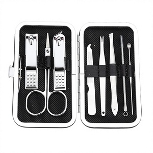 8-in-1 Stainless Steel Infant-Friendly Nail Clippers <b>Set</b> & Grooming Kit-Portable Professional Manicure & Pedicure <b>Box</b> Gift - Product Image 3