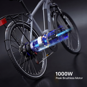 Kit de Motor sin Escobillas de 60V 1000W para Bicicleta Eléctrica, 27.6 Pulgadas, con Controlador de Luz Delantera y Trasera, Kit de Conversión DIY para E-Bike, Stock en el Reino Unido - Product Image 4