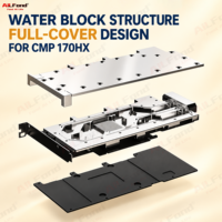 Kit de refroidissement liquide 6-GPU pour CMP 170HX, 1 unité de refroidissement + 6 blocs d'eau pour GPU, solution de refroidissement liquide complète pour GPU 170HX