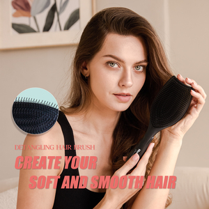 Master Custom Logo Craft Paper Packaging spazzola per capelli strumento per la cura della casa parrucca pulitore e sacchetto di stoffa Kit - Product Image 5