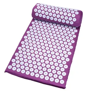 Custom Hot Sales Massage Mattress Pad Acupuncture Mat BODY Massage Cushion Musical Function for Foot Back Neck N/A