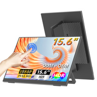 Monitor Portátil para Juegos de 15.6 Pulgadas con Pantalla IPS 1080P Full HD, Interfaz Tipo C y LCD