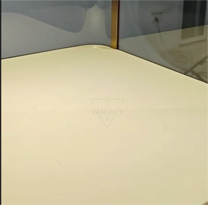 Tùy chỉnh Led tháp cửa hàng đồ trang sức Showcase hiển thị kính vàng sang trọng thép không gỉ Nước hoa trang sức tủ trưng bày - Product Image 5