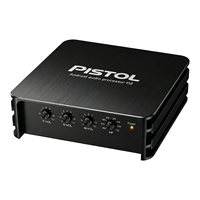 Fabrika Toptan Satış Sınıfı AB 4 Kanallı DSP Araç Amfisi 12-24V Evrensel Oto Ses Amfisi RMS 60W*4 Araç Modifikasyon Dükkanı için Pistol D1