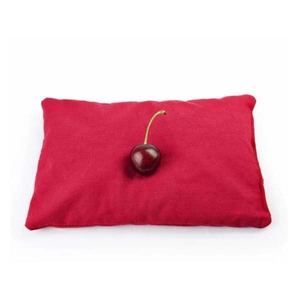 Logo personnalisé <span class=keywords><strong>pas</strong></span> <span class=keywords><strong>cher</strong></span> coton biologique taie d'oreiller rouge lit <span class=keywords><strong>cerise</strong></span> oreillers fosse pour dormir confortable - Product Image 2
