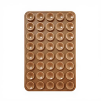 Vente directe usine – Support de téléphone portable en silicone antidérapant 40 en 1, double face, mobile, carré, pour bureau, sac OPP transfrontalier