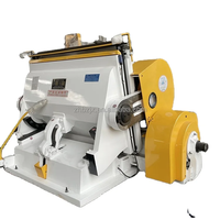Presse à découper manuelle à lubrification automatique pour l'emballage de boîtes en carton
