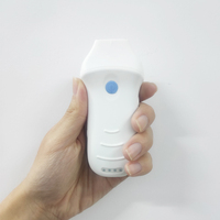 Échographe portable mini C10CW Konted, connecté par USB/Type C, échographie oculaire sans fil Wifi+USB