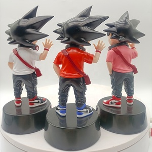 Figurine de dessin animé personnalisé en PVC Son Goku, jouet de <span class=keywords><strong>collection</strong></span>, affichage, cadeau, maison, voiture, décoration, ornement - Product Image 5