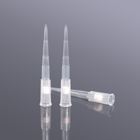 Embouts de pipette de laboratoire filtrés stériles 10ul 20ul 50ul 100ul 200ul 1000ul 1250ul 5ml 10ml OEM personnalisés ISO