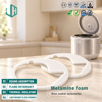 Joint d'étanchéité en mousse mélamine pour cuiseur à riz, découpe sur mesure, absorption acoustique, isolation thermique, réduction du bruit, coussin acoustique