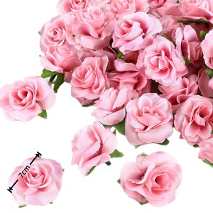 Handmade Colorful Artificial Rose Flowers 50 Pcs Per Pack <b>Wedding</b> <b>Gift</b> <b>Box</b> Accessories Scene Layout Floral Decoration - Product Image 5