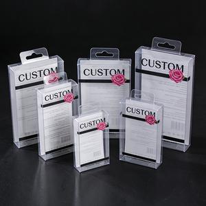 Индивидуальная печать на ПВХ/ПЭТ: Прозрачная упаковка для косметики и инструментов для ухода за кожей с отверстием для подвешивания - Product Image 2