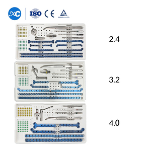 獣医骨骨折手術器具キット整形外科用器具ロックプレートとペット用ネジ付き - Product Image 4