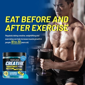 Nhãn hiệu riêng nấm thể thao dinh dưỡng protein chất điện phân 6500mg tinh khiết HCL bơm nó lên Micronized monohydrate Creatine Gummies - Product Image 3