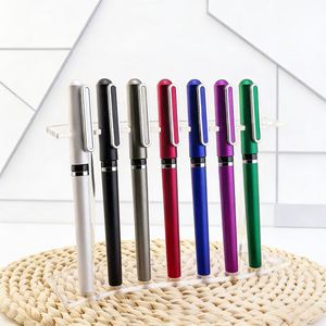 Bolígrafos de Gel de Plástico Neutros de Alta Calidad para Negocios, Bolígrafos Delgados para Firmas con Logotipo Personalizado para Publicidad Corporativa - Product Image 2