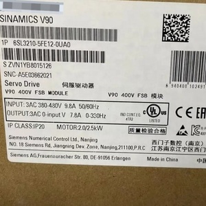 Bon prix SINAMICS V90 400V Module FSB 3 AC 2.0/2.5kW Variateur de vitesse 6SL3210-5FE12-0UA0 - Product Image 5