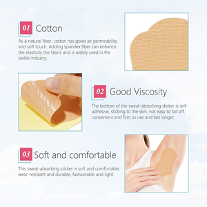 Tampons absorbants jetables pour les aisselles, invisibles, <span class=keywords><strong>anti</strong></span>-transpiration - Product Image 3
