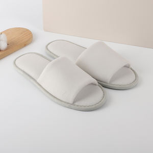 Pantofole <span class=keywords><strong>Spa</strong></span> in tessuto monouso personalizzato di lusso personalizzato con Logo personalizzato servizi per gli ospiti per Hotel e <span class=keywords><strong>Spa</strong></span> - Product Image 5