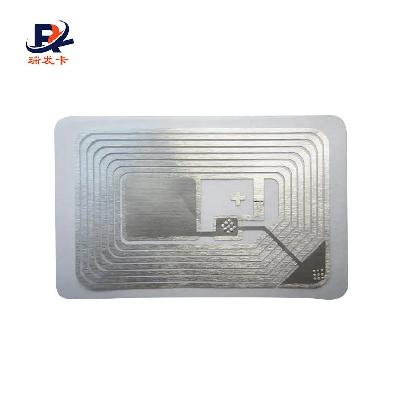 Factory Passive 72*30mm Label Dry inlay U8 UHF RFID Tag for Asset tracking