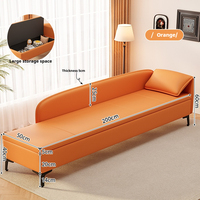 Chaise longue classique de style européen nordique personnalisée pour salon, chambre à coucher, hôtel avec extension de chaise longue
