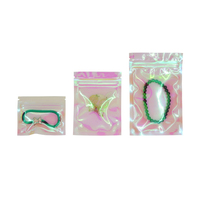 En plastique refermable ziplock laser hologramme poche de sac d'emballage pour la nourriture