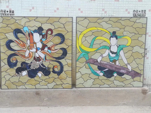 Vitrales de Catedral Personalizados de Doble Cara, Hechos a Mano en China, para Decoración de Paredes, Ventanas y Puertas, con Iluminación - Product Image 3