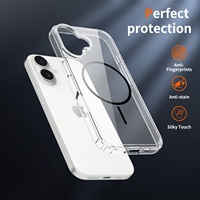 Coque de téléphone magnétique à chargement sans fil par moulage par injection pour iPhone 14 15 16 Plus 16e 17e 17 Pro Air Pro Max