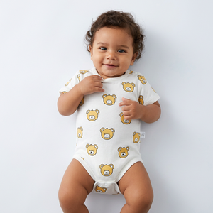 organic cotton bamboo Factory Wholesale Custom Super Soft Baby Romper Organic Baby onesie European quality kids clothing romper - Product Image 1