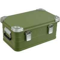 Boîte de transport de camping en aluminium rigide de grande capacité pour équipement