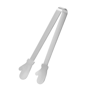 Pince alimentaire DF900 en acier inoxydable en forme de gant avec poignée à ressort pour salade et service BBQ - Product Image 1