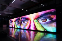P3.91 Panel sewa, Led dinding Video nirkabel Panel sewa aluminium Die Cast 500*1000mm tahan air luar ruangan