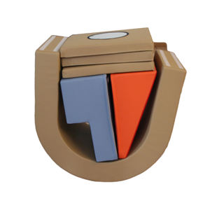Équipement de jeu souple pour enfants Escalade rampant et coulissant Tunnel en mousse sûr pour les tout-petits et les enfants d'âge préscolaire Ensemble de jeu souple-50 pièces - Product Image 3
