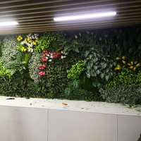 Panneaux de clôture décoratifs en haie artificielle, panneaux muraux extérieurs en feuilles vertes, faux gazon, plantes pour la décoration de jardin, l'intimité et l'aménagement paysager