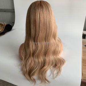Peluca frontal de encaje HD sin pegamento Fengyingxiu rubio ceniza, lista para enviar, 13*6, nudos invisibles, cabello virgen transparente para encaje - Product Image 2