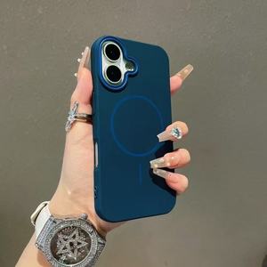 Nuova <span class=keywords><strong>Cover</strong></span> Magnetica Wireless Smerigliata Antiurto con Protezione Lente <span class=keywords><strong>per</strong></span> <span class=keywords><strong>iPhone</strong></span> 17 16 15 14 <span class=keywords><strong>13</strong></span> <span class=keywords><strong>Pro</strong></span> <span class=keywords><strong>Max</strong></span> (Modello 2025) - Product Image 4