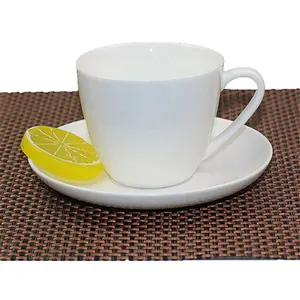 Service à café en céramique, style européen traditionnel, avec soucoupe, nouveau service à thé en porcelaine