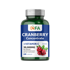 OEM ODM Cranberry Concentrate Capsules with Vitamin C Cranberry Concentrate Supports Urinary Tract Health Joint Antioxidant - Product Image 1
