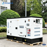 Générateur diesel fiable de 30 kVA, alimentation de secours pour centre de données, démarrage à distance, 1800 tr/min, 50/60 Hz, courant alternatif, refroidissement par eau, faible bruit, ATS