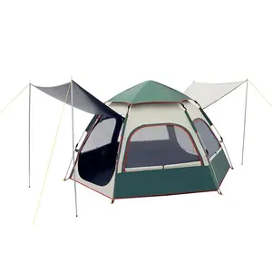 Outdoor Supplies Camping Folding Automatic Fishing Tent 3-4 People Simple And Quick Opening Double Tent On The Beach