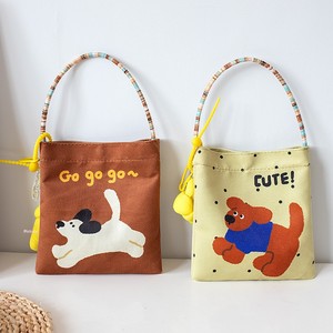 Bolso de Mano para Mujer, Estilo Veraniego 2025, Diseño Exclusivo, Estilo Forestal, Inspiración Coreana, Mini Bolso de Tela con Estampado de Animales de Dibujos Animados - Product Image 4