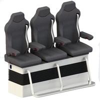 Chaise anti-étourdissements avec plate-forme de mouvement 3 DOF du navire