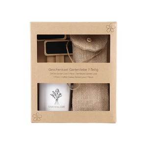 BespritGift Eco-Friendly Gardening Wood Hand Tools Set Custom Ceramic Mug & Plant Marker & Care Tool Kit For Mother's Day Gift