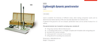 Appareil de test de sol 8kg pénétromètre à cône dynamique pénétromètre DCP mètre