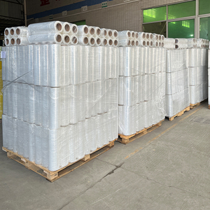 China Cheap Price Stretch Film Jumbo Roll Pallet Wrap LLDPE Packaging Transparent <b>Plastic</b> <b>Shrink</b> Logistics Stretch Film for Pack - Product Image 3