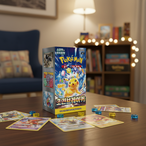 Pokemoned SV8 Super Electric Breaker Pack 30 paquets 150 cartes TCG en papier à collectionner Fabriqué en Corée Fêtes Pokémon - Product Image 3