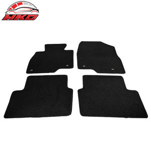 Tapis de sol pour Mazda 3 14-18, 4 pièces, avant, arrière, gauche, droite, antidérapants, velours noir - Product Image 3