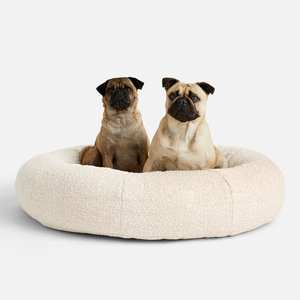 Hot Populaire Custom Orthopedische Boucle Hondenbedden Traagschuim Huisdier <span class=keywords><strong>Bed</strong></span> Voor Grote Honden Met Duurzame Rits